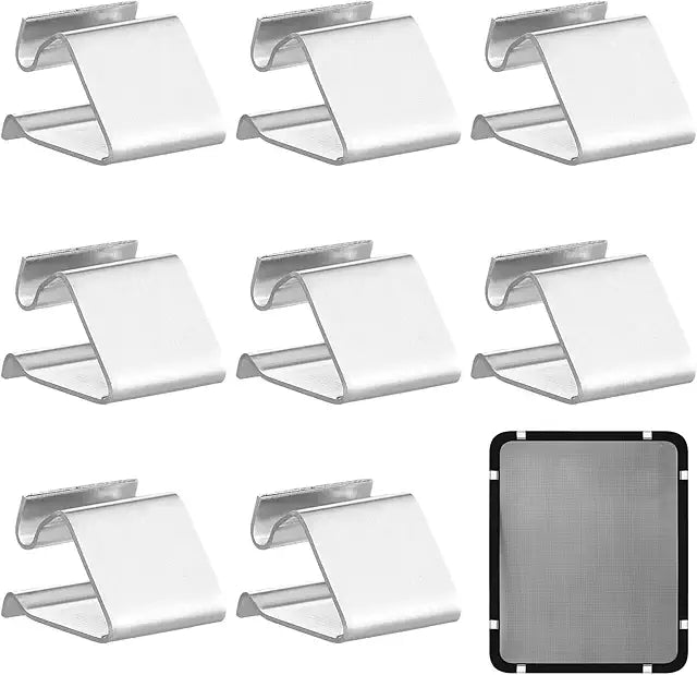 Black Series OEM window screen retainer clips stainless - view 2