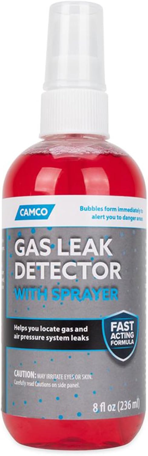 Camco Gas Leak Detector Spray with Sprayer, 8 oz