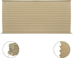 RV pleated blackout window blind