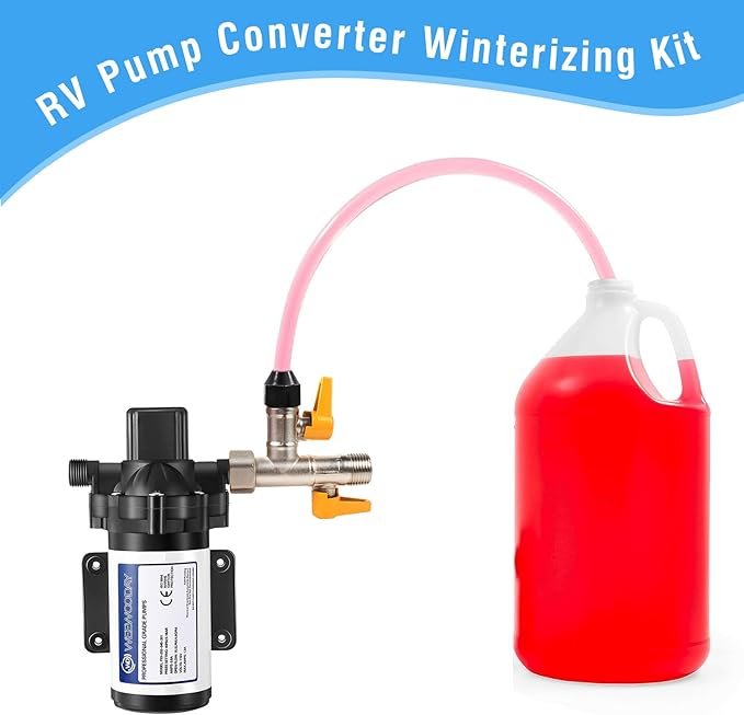 RV 3-Way By-Pass Winterizing Kit