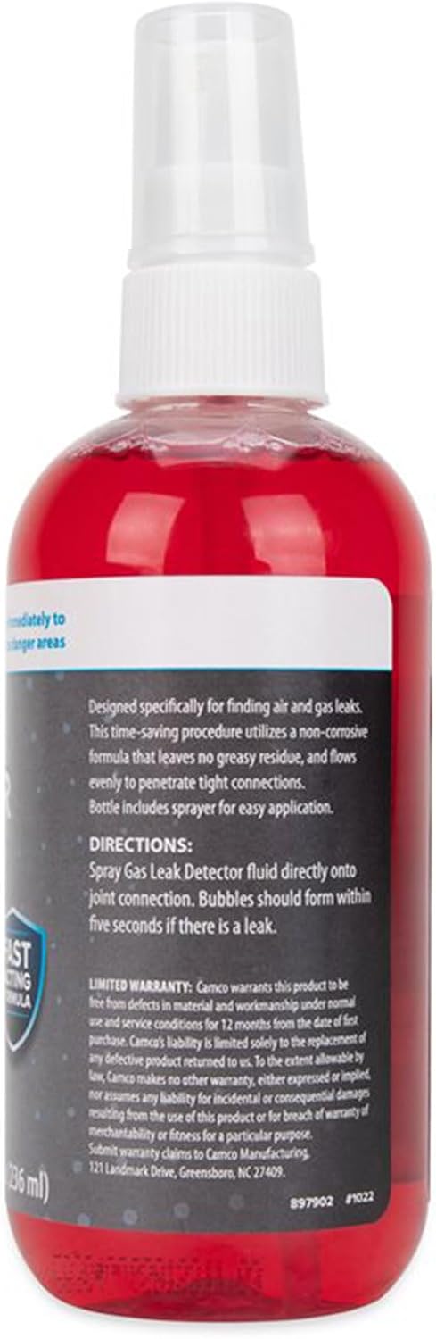 Camco Gas Leak Detector Spray with Sprayer, 8 oz - view 6