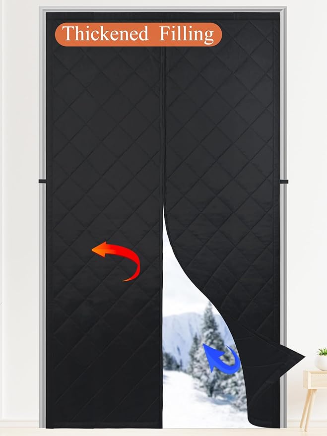 Magnetic Thermal Insulated Door Curtain Upgraded – RV Parts Giant