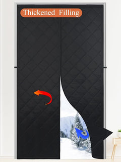 Magnetic Thermal Insulated Door Curtain Upgraded