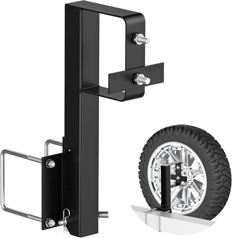 Heavy Duty Folding RV Spare Tire Bracket 15-16" – product photo