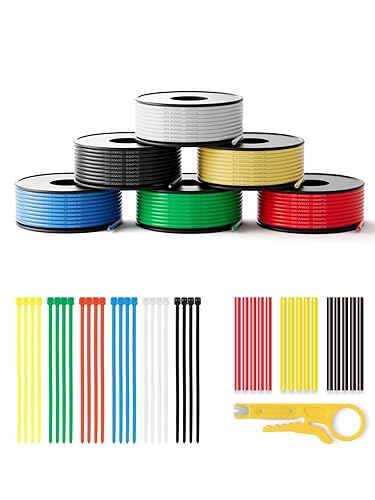 30 AWG Silicone Wire 394ft 6 Colors – RV Parts Giant