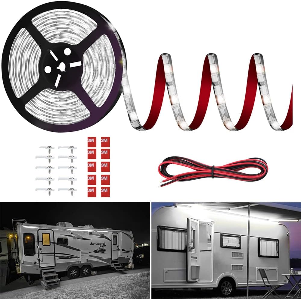 RV Awning LED Strip Lights 20FT 12V – product photo