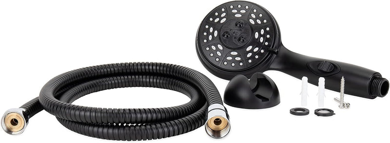 Camco RV/Marine Shower Head Kit with On/Off Switch, Black