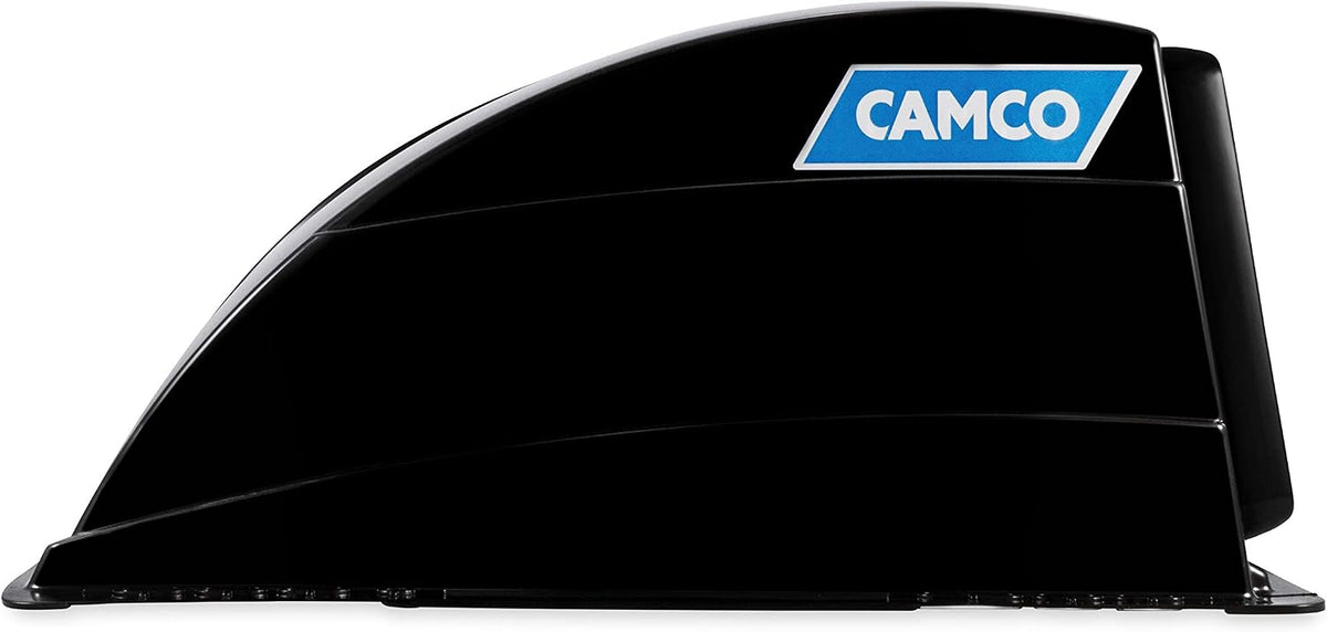 Camco Roof Vent Cover, Black, 14" x 14" Vents - view 7
