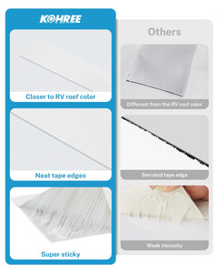 RV roof sealant tape 4 in x 50 ft