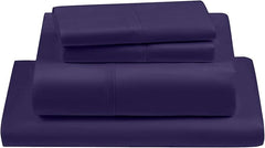 RV Camper King Sheet Set 1000TC Egyptian Cotton 72x80 Plum
