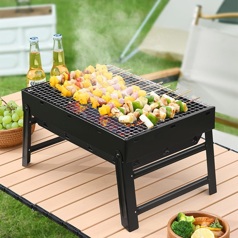 Folding Portable Charcoal BBQ Grill – product photo