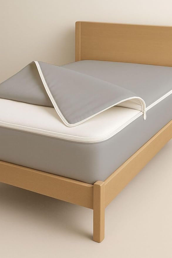 Zipper Fitted Sheet RV Short Queen 60x75 Brushed Microfiber