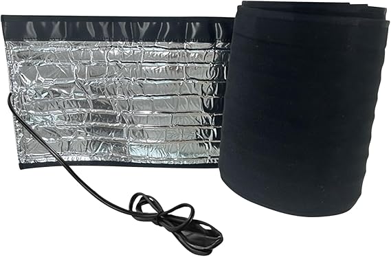 Heated RV sewer hose cover 14 foot with thermostat - view 2