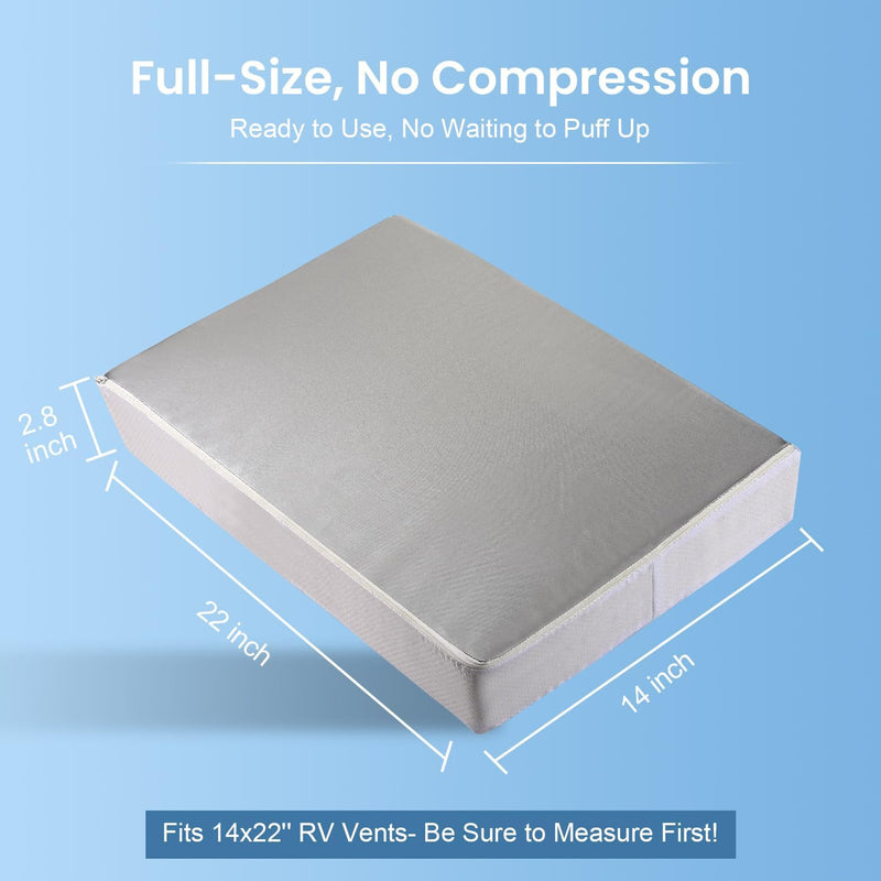 RV vent insulator 14x22