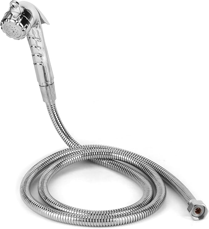 RV Exterior Shower Head with 4.9ft Hose Stainless – RV Parts Giant
