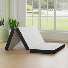 4" Tri-Fold Memory Foam Mattress Topper Full CertiPUR-US