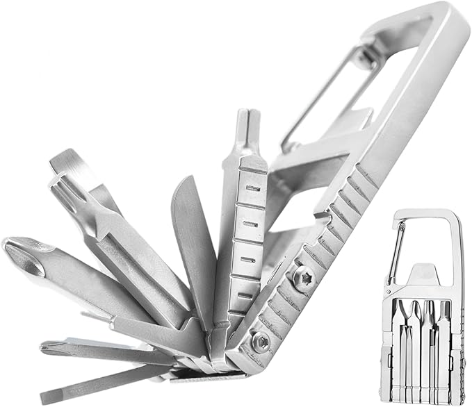 13-in-1 Stainless Steel Pocket Multitool Folding