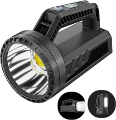 Rechargeable LED Spotlight Flashlight 4800mAh 7-Mode