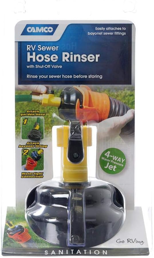 Camco Sewer Hose Rinse Cap - view 3