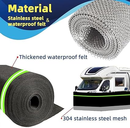 RV Skirting 65.6ft x 2.6ft Heavy Duty
