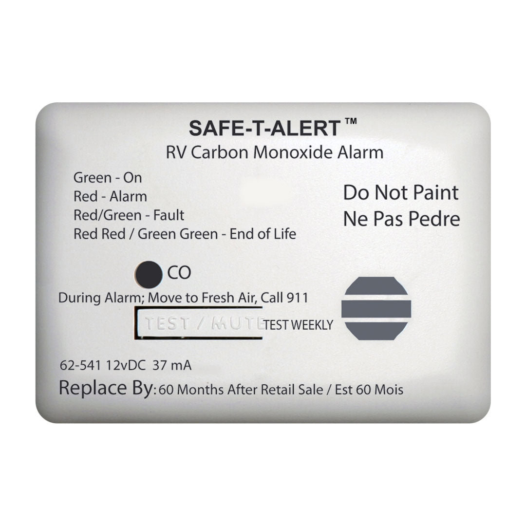 Safe-T-Alert 62-541-WT carbon monoxide alarm, white