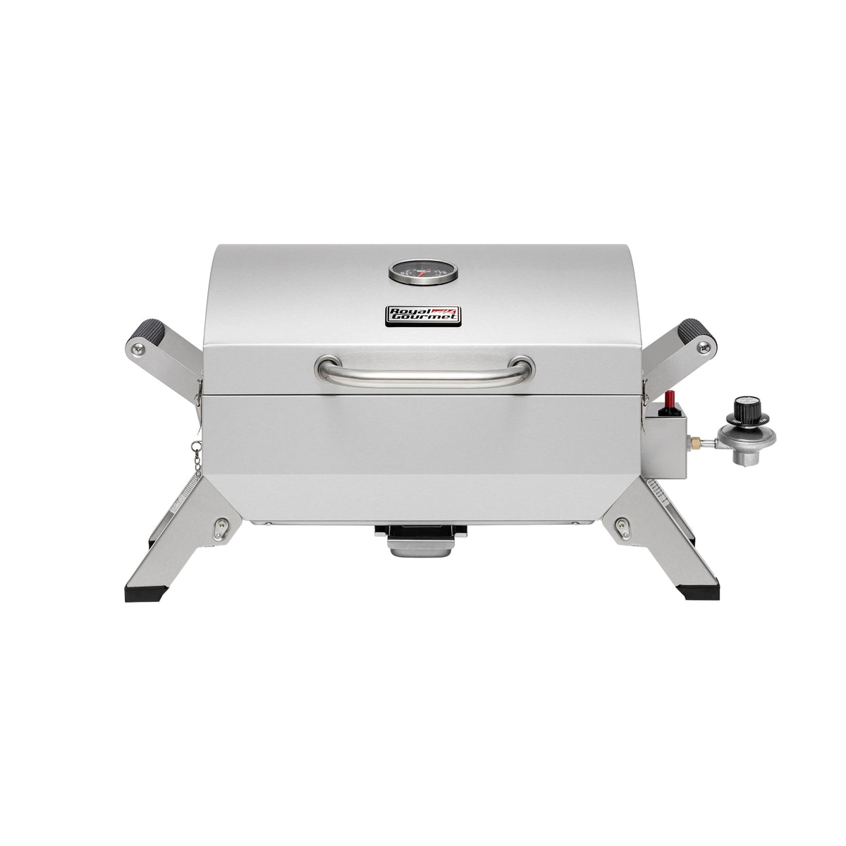 Stainless tabletop propane grill