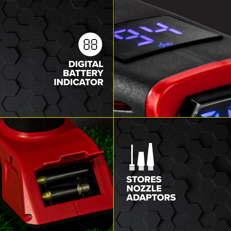 Cordless tire inflator