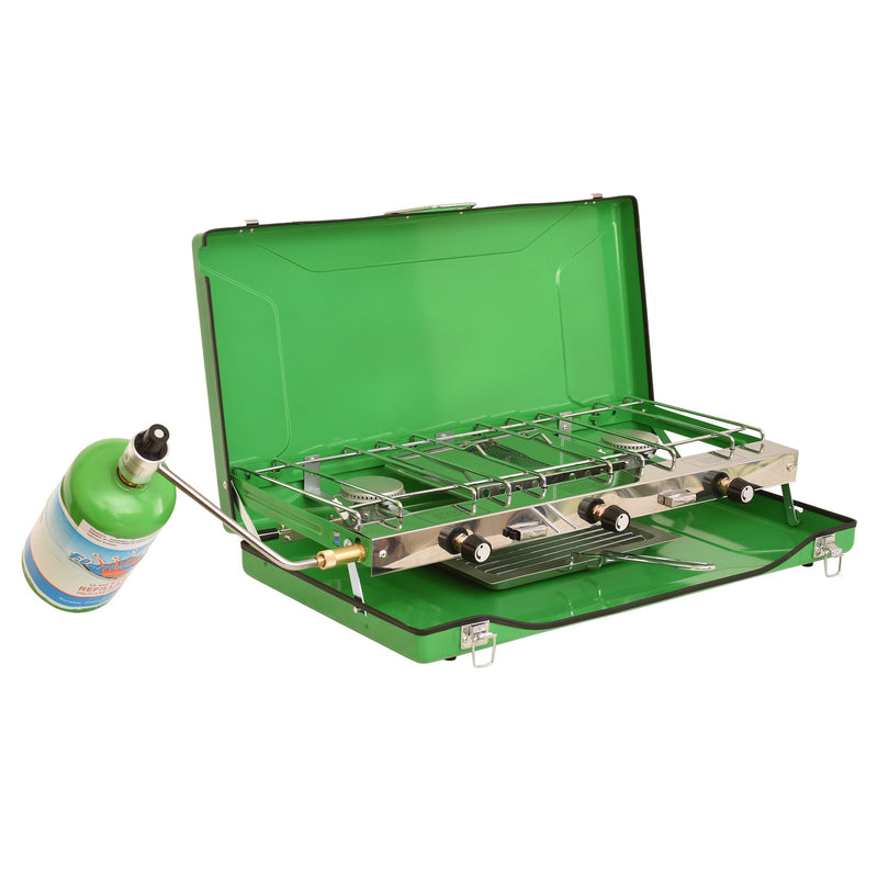 3-burner camp stove
