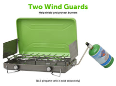 2-burner camp stove