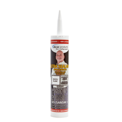 Dicor Non-Leveling Ultra Sealant, White, 10.3 oz Tube - 651SANSW-1