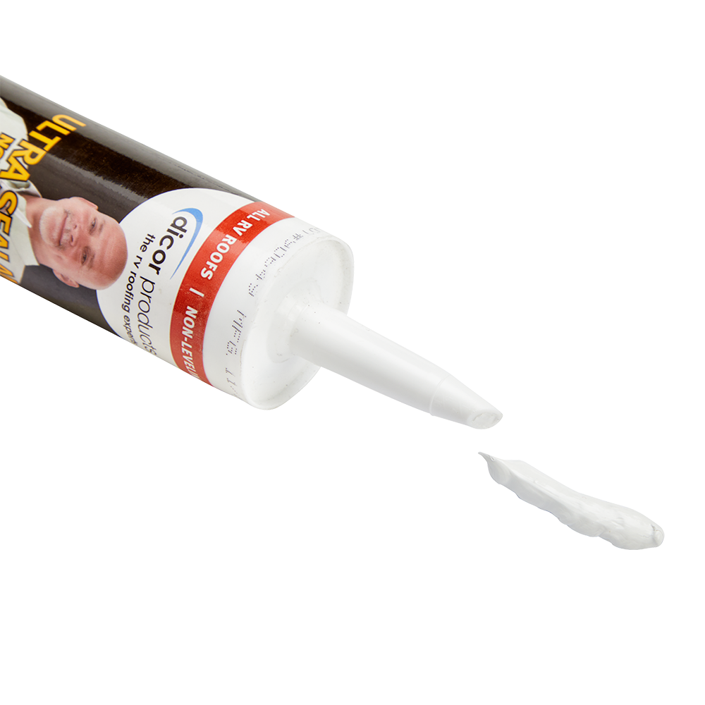 Dicor Non-Leveling Ultra Sealant, White, 10.3 oz Tube - view 3