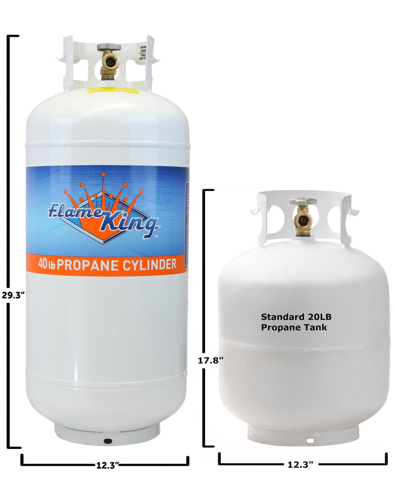 40 lb propane cylinder