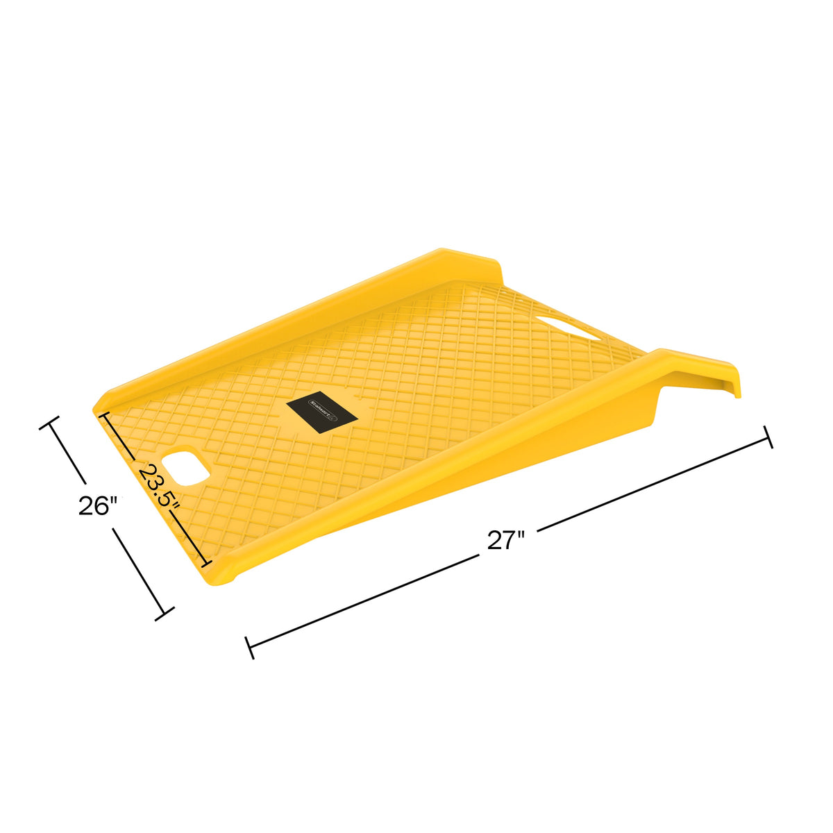 Curb threshold ramp