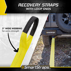Recovery tow strap