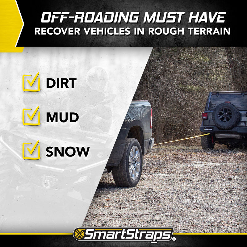 Recovery tow strap