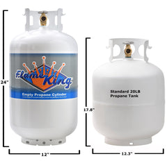 30 lb propane cylinder