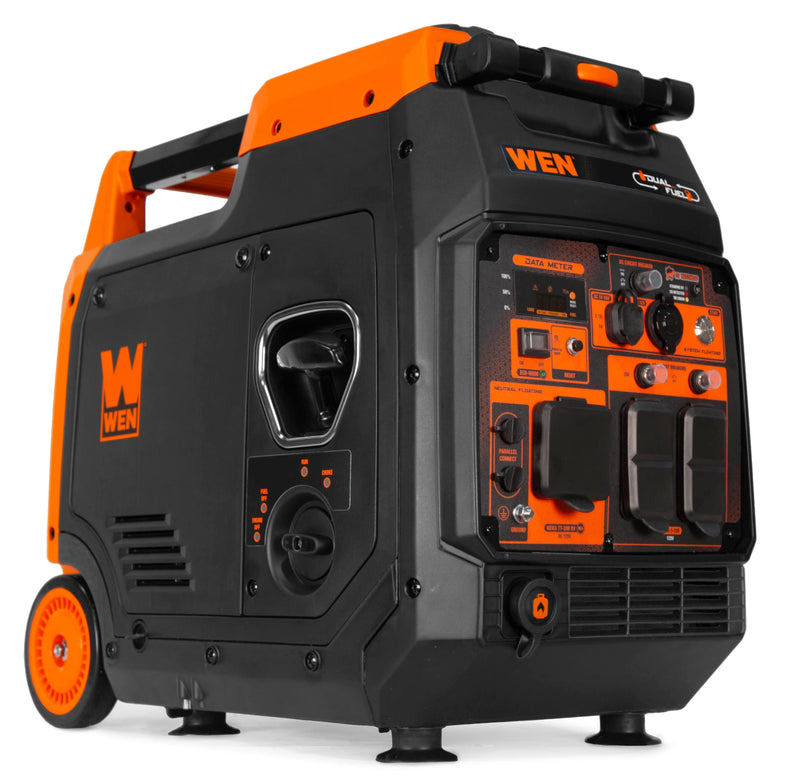 4800W dual fuel inverter generator