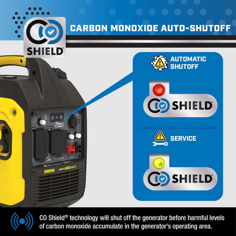 RV-ready inverter generator