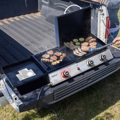 3-in-1 grill griddle combo