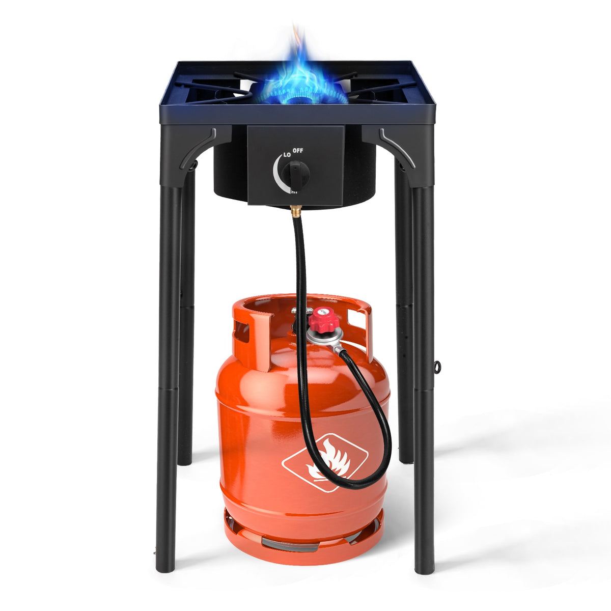 Single-burner camp stove