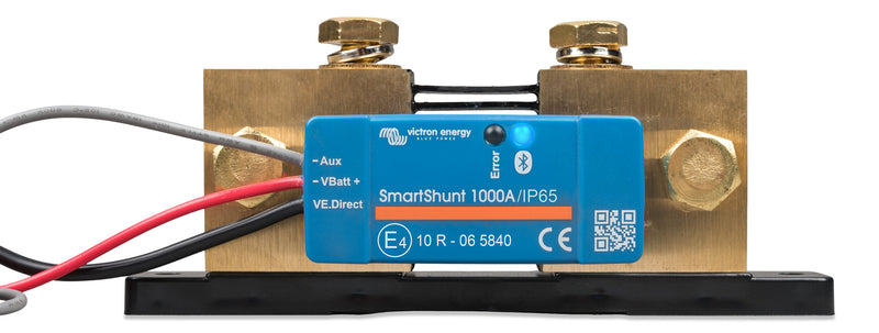 Victron SmartShunt Battery Monitor, 500A, 1000A and 2000A – SmartShunt 1000A/50mV IP65