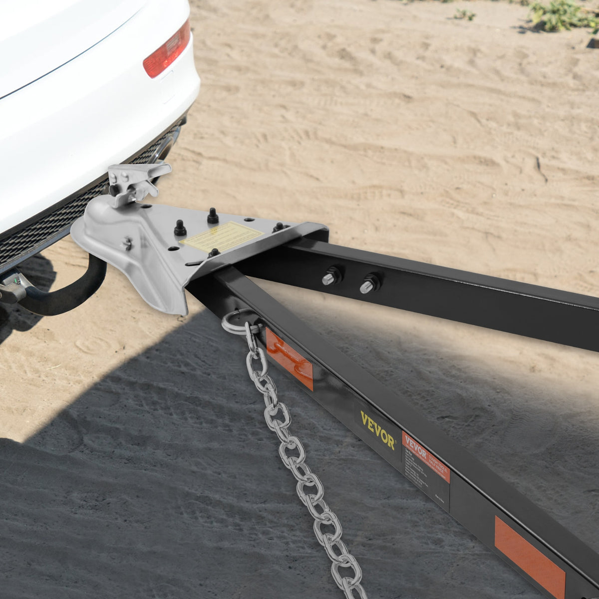 Bumper-mount tow bar