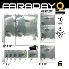 Faraday Defense NEST-Z Large Kit, 10 EMP Bags (5x7, 8x10, 12x18) - photo 2