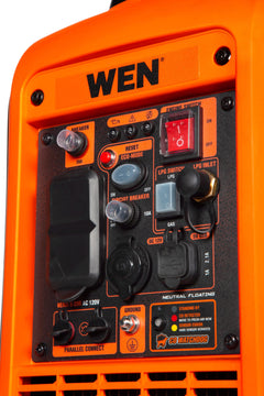 2800W dual fuel inverter generator
