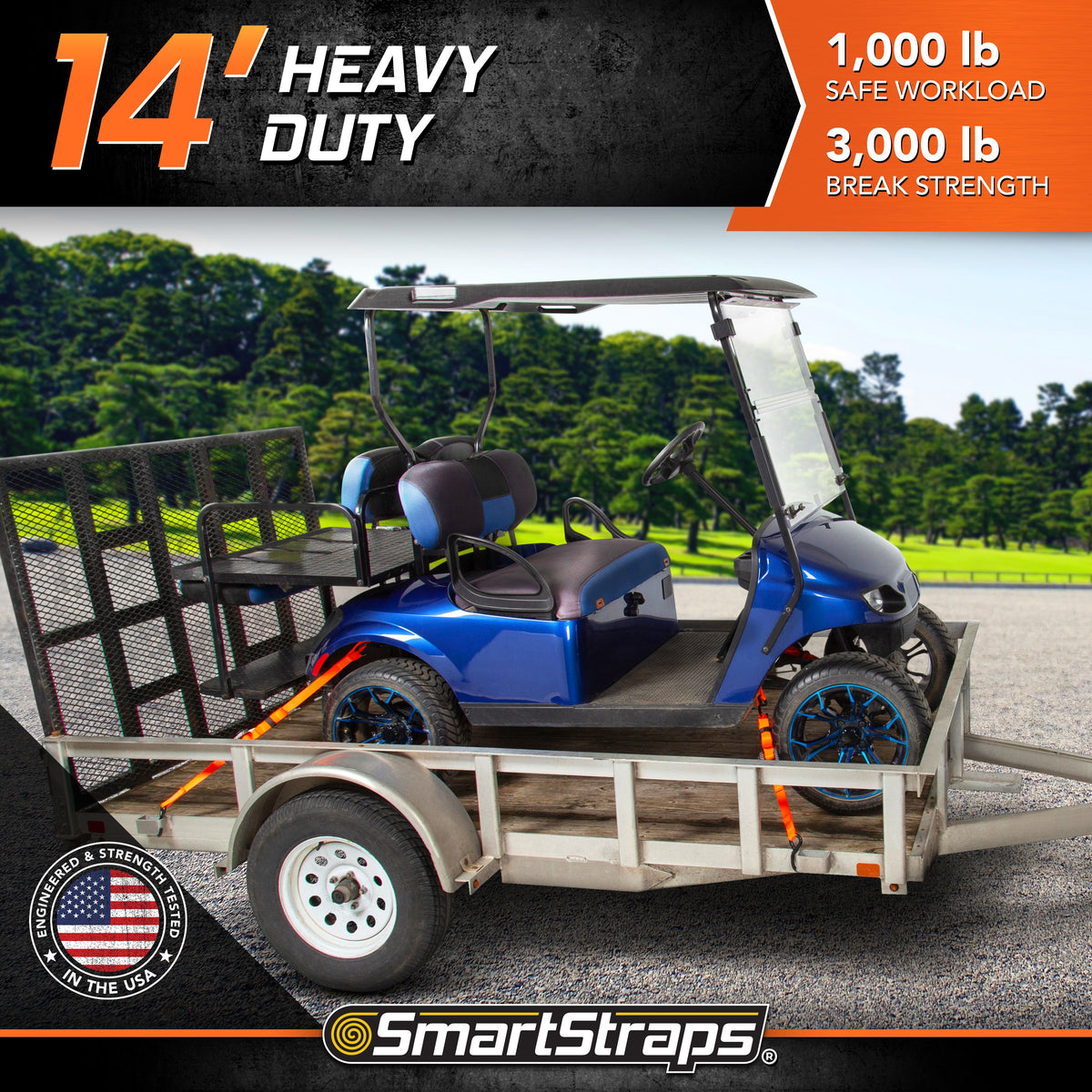 Ratchet straps with S-hooks