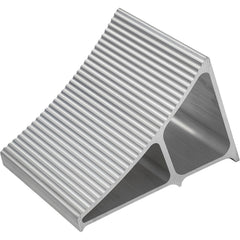 Small aluminum wheel chock