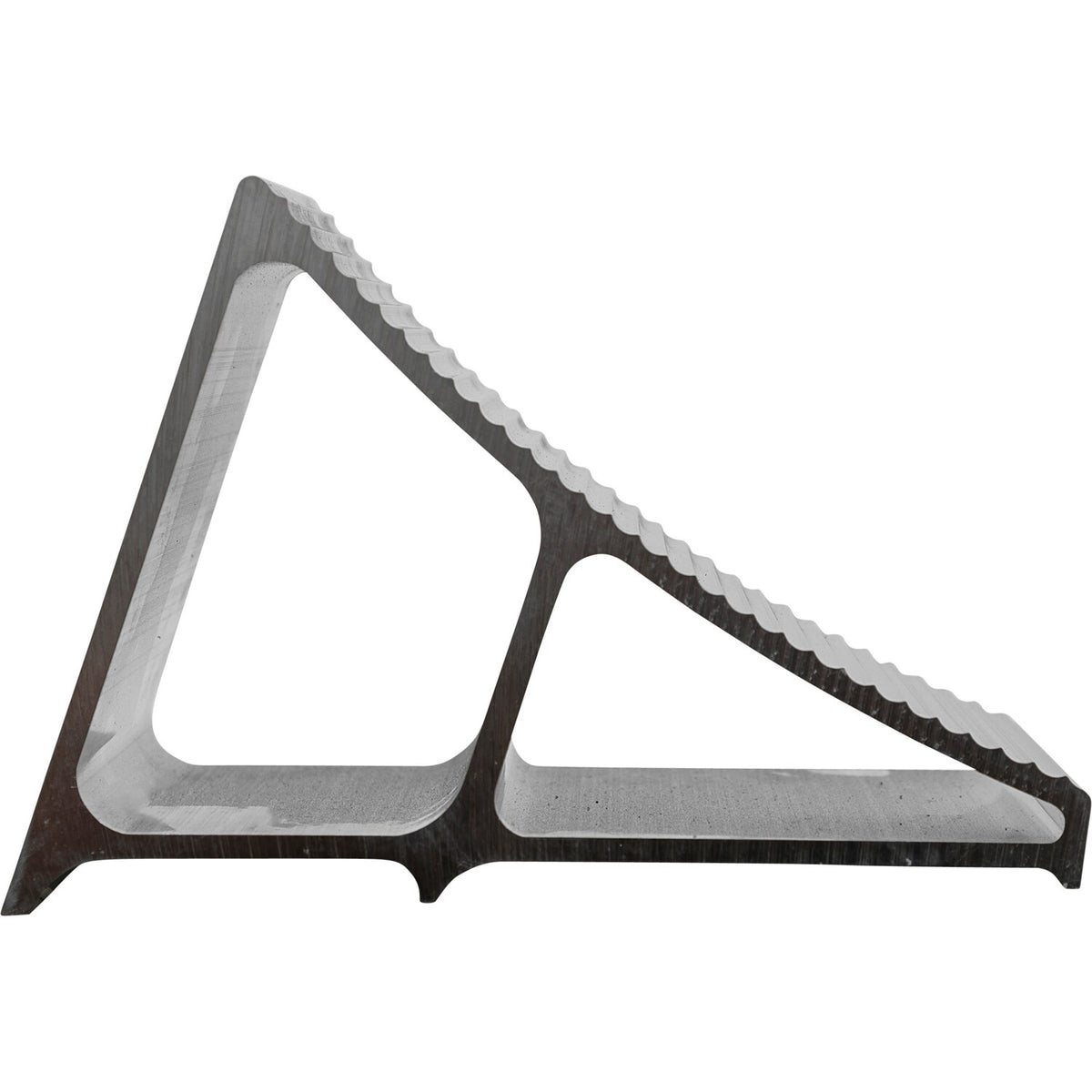 Small aluminum wheel chock
