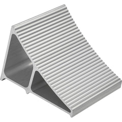 Small aluminum wheel chock