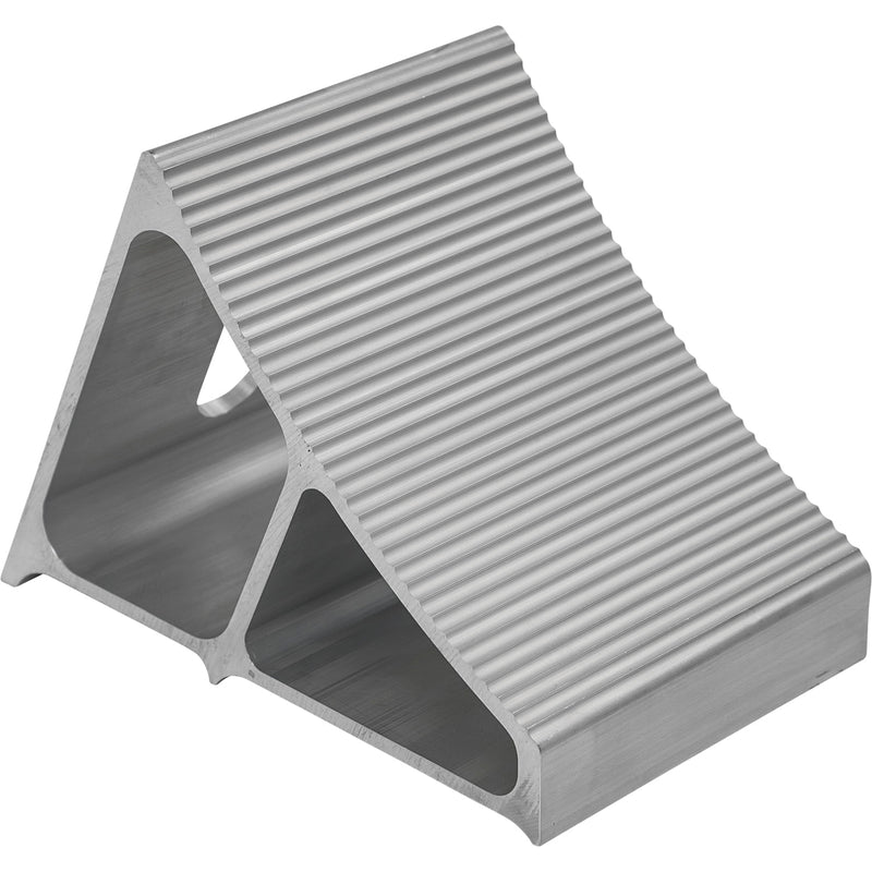 Large aluminum wheel chock