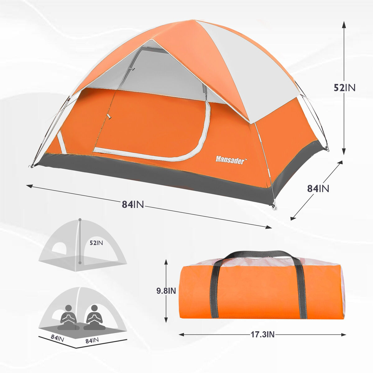 4-person dome tent